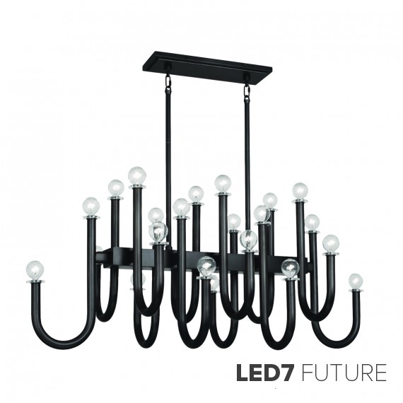 Jonathan Adler  - Milano Rectangle Chandelier